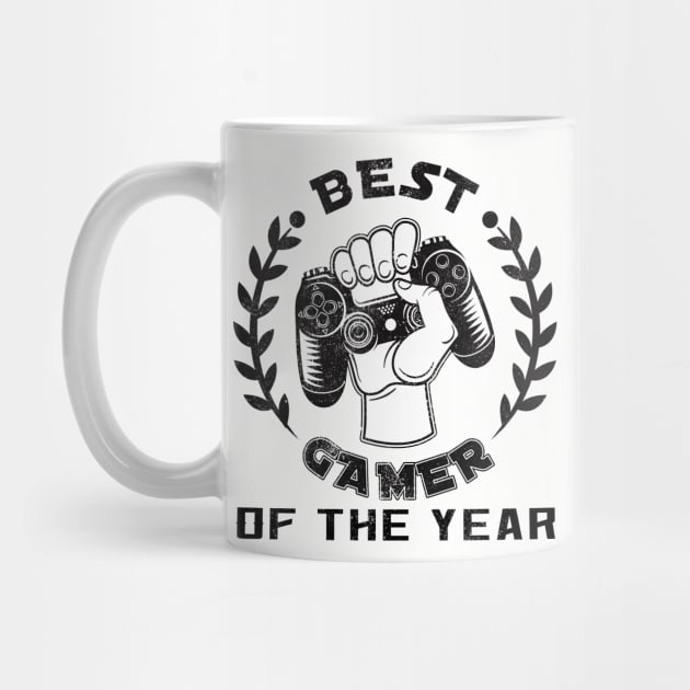 Best GAMER of the year Funny Gamer Boys Teens by Meryarts